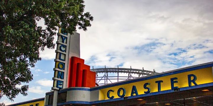 The Cyclone Rollercoaster