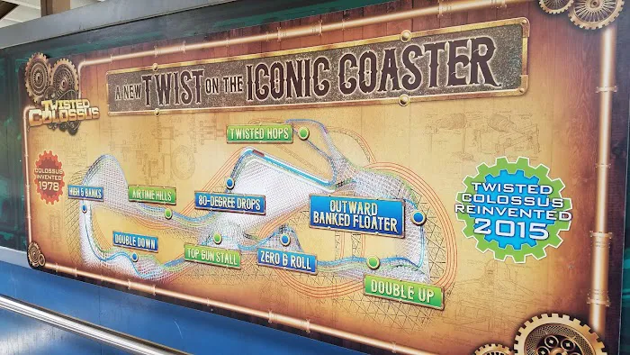 Twisted Colossus six flags 5