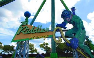 the riddler six flags over texas