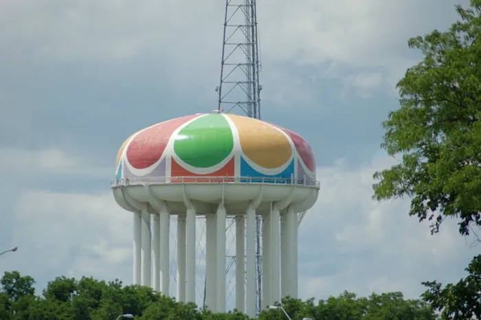 Worlds Of Fun Water Tower 1