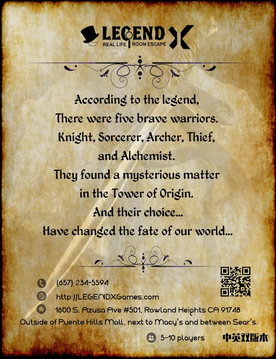 LEGEND X Real Life Adventure Games! 9