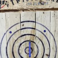 Twisted Axes Throw House