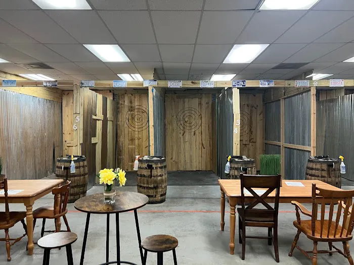 The Axe Hole House I Axe Throwing | Rage Room| Paintball | Escape Room 9