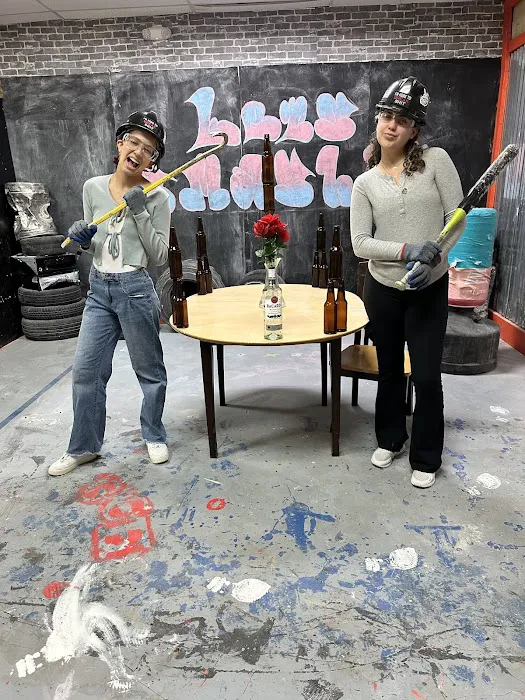 The Axe Hole House I Axe Throwing | Rage Room| Paintball | Escape Room 4