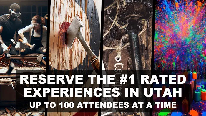RED GIANT EXPERIENCES: Axe Throwing, Rage Rooms, Splatter Rooms & Escape Rooms 6