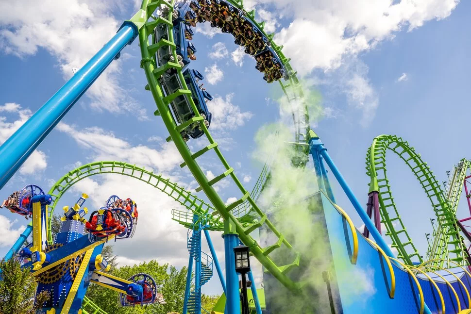 Safe and Fun Kid-Friendly Amusement Park Rides Without Drops for All Ages